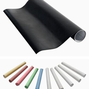 BLACKBOARD foil with 10chalks Transform any surface into a blackboard 45…